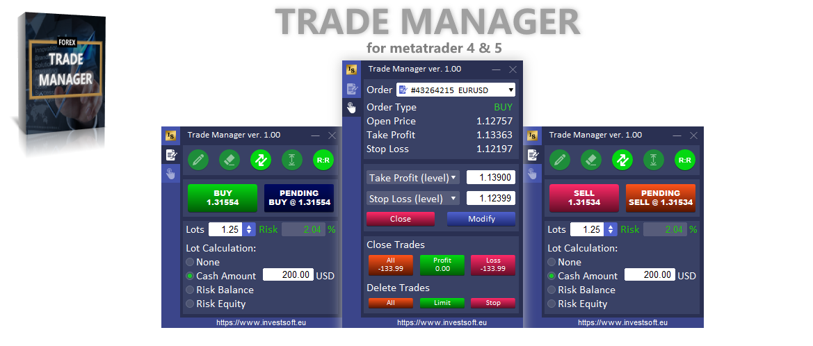 forex trade manager position size calculator mt4 mt5